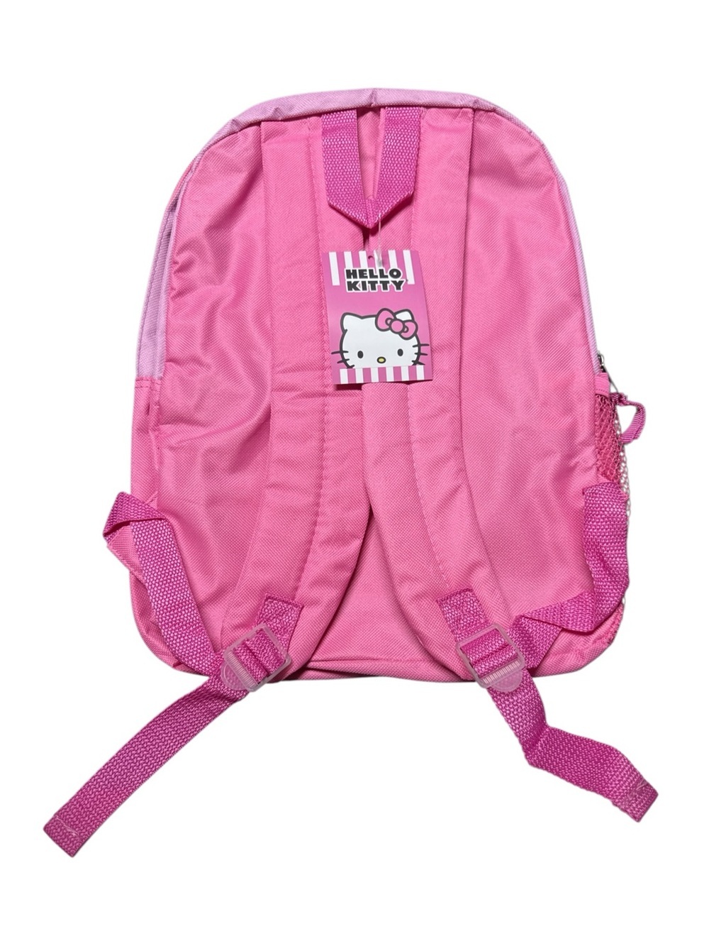 Hello Kitty Pink and White Kids Backpack with Bow Graphic - Picture 3 of 6